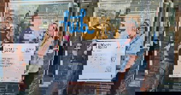 Community Fund Skylight large cheque
