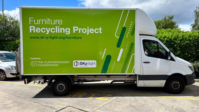 Furniture Recycling Project Van