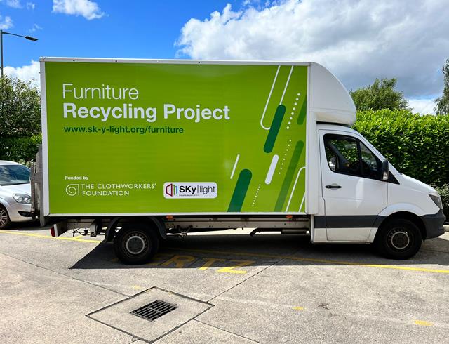 Furniture Recycling Project Van