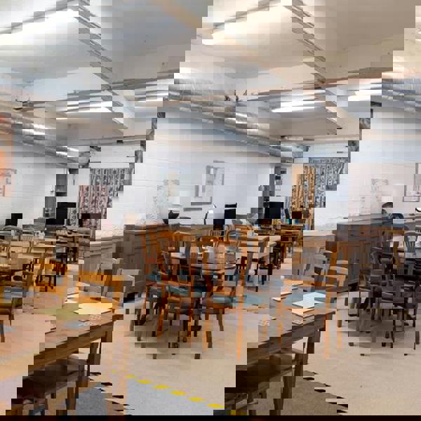 Tables and chair