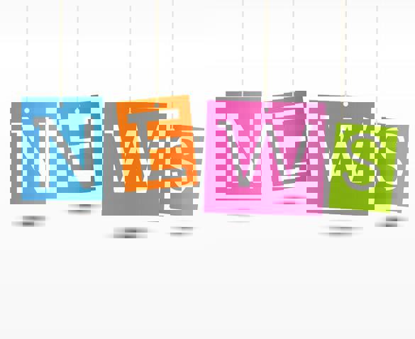 News text in different colours